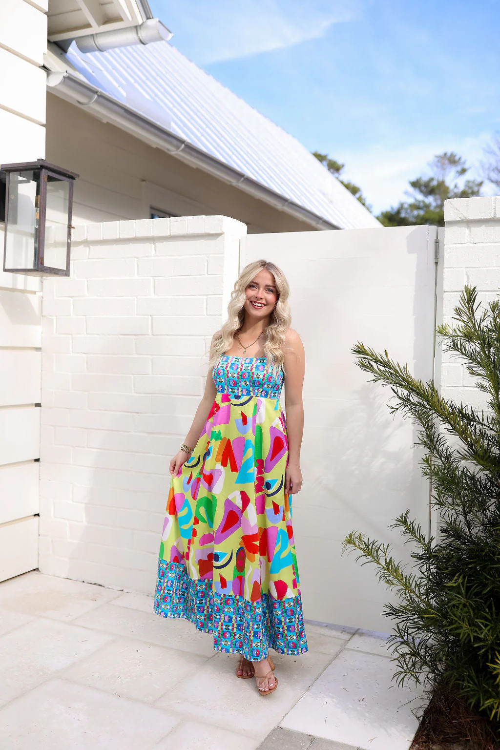 Happy Days Dress - Blue and Green | cocolillys