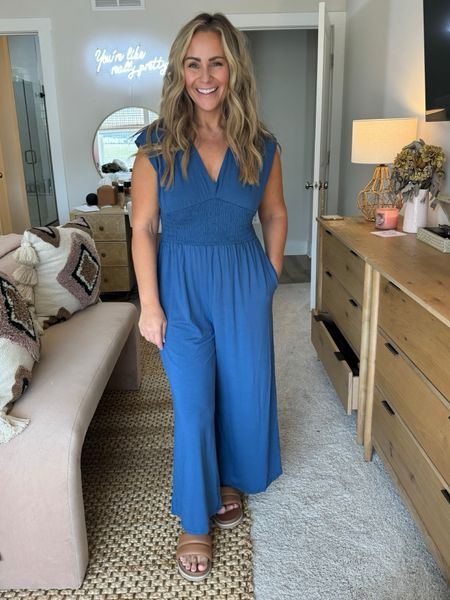 Jumpsuit from Old Navy was a top seller last month and I LOVED it too! I had to try it out in another color! I’m wearing a Medium petite 🤍

#LTKsalealert #LTKfindsunder50 #LTKstyletip