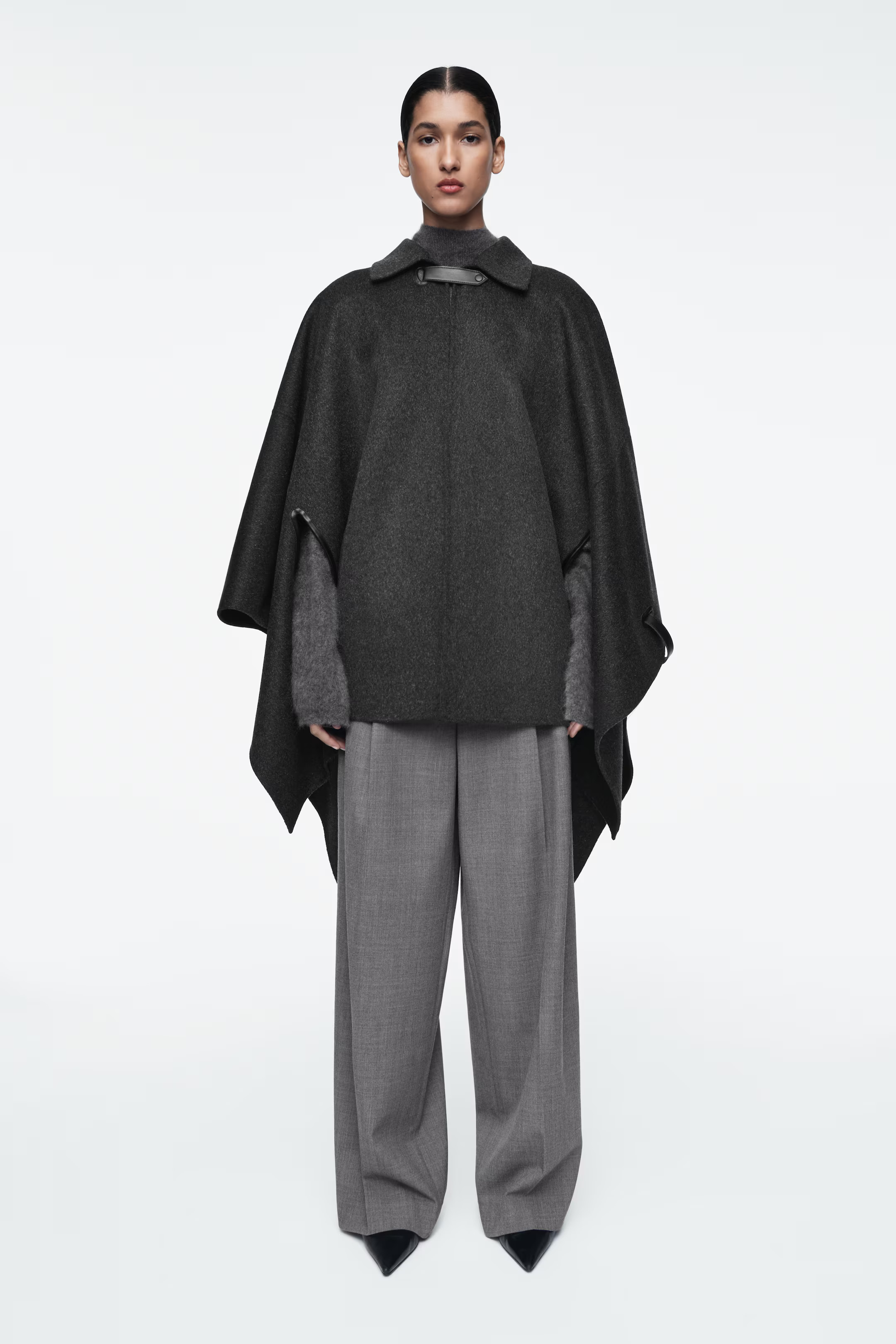DOUBLE-FACED MERINO WOOL CAPE | H&M (UK, MY, IN, SG, PH, TW, HK)