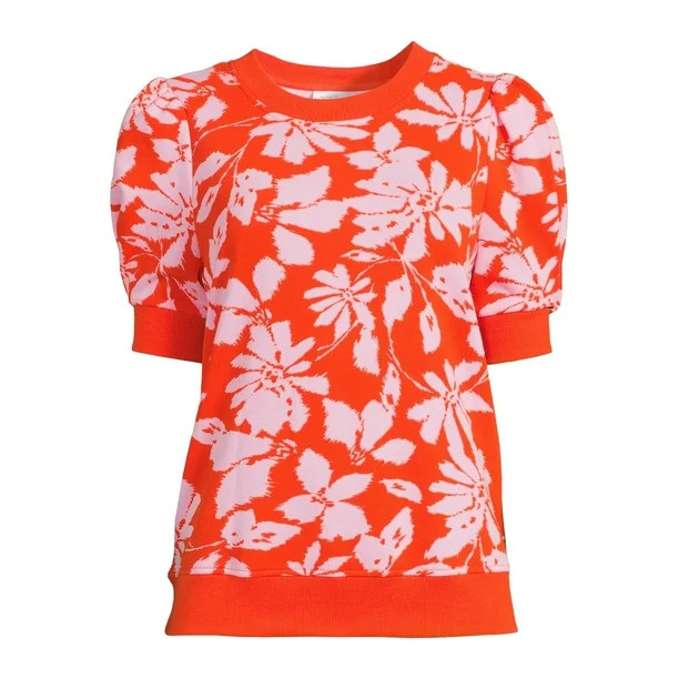 The Get Women's Short Sleeve Sweatshirt - Walmart.com | Walmart (US)