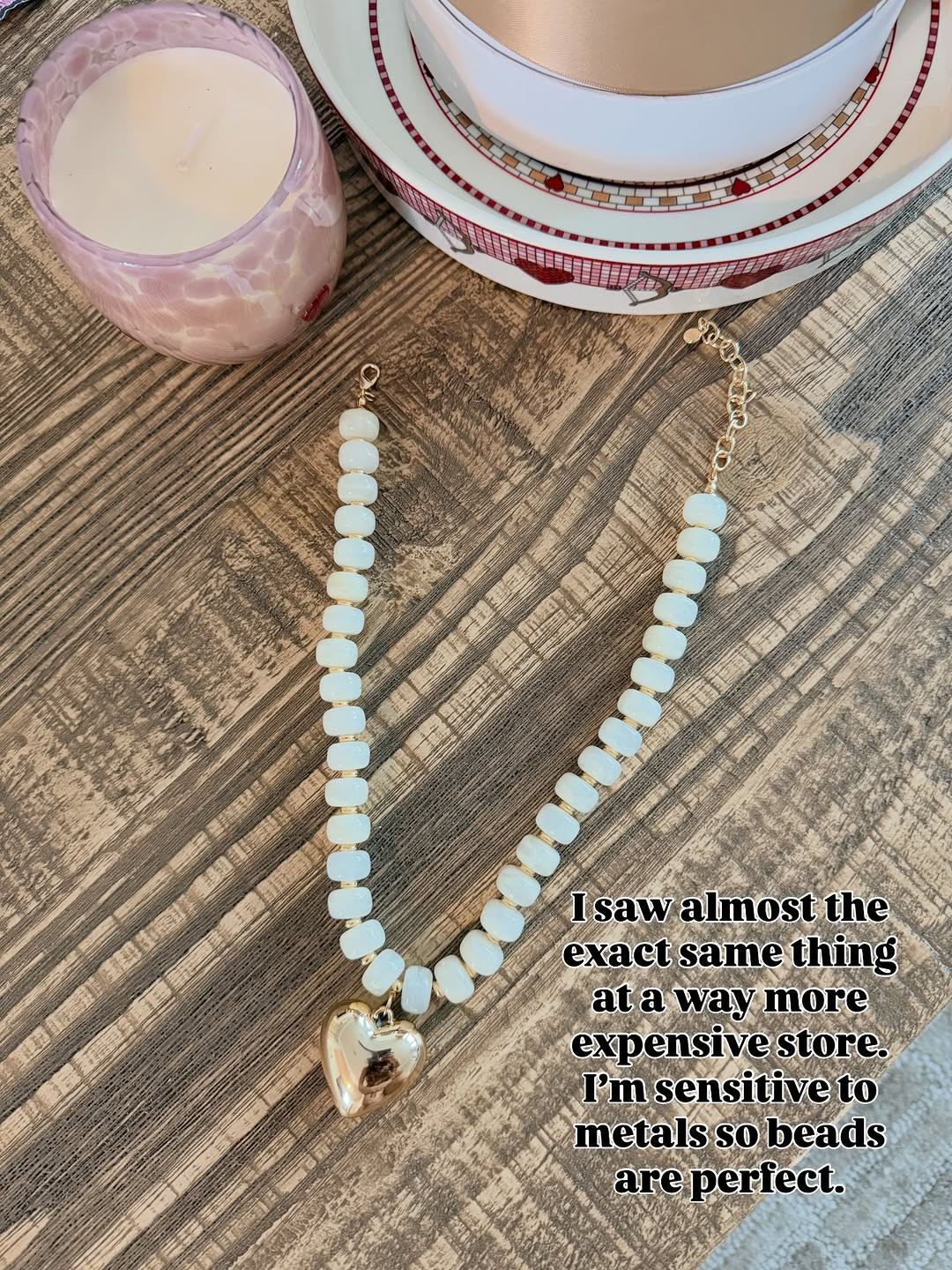 I've been trying to add more cute accessories to my look.  It really is amazing how much a statement piece can change the whole vibe of your outfit. 

#accessories #statementpiece #hearts 

 #LTKootd #LTKselfcare #LTKBeauty
