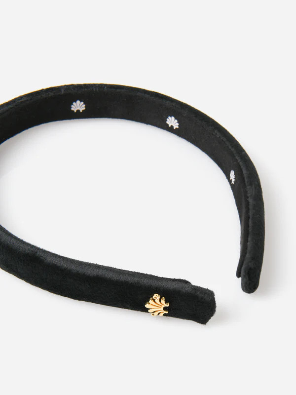 Lele Sadoughi Women's Gigi Velvet Headband | Saint Bernard