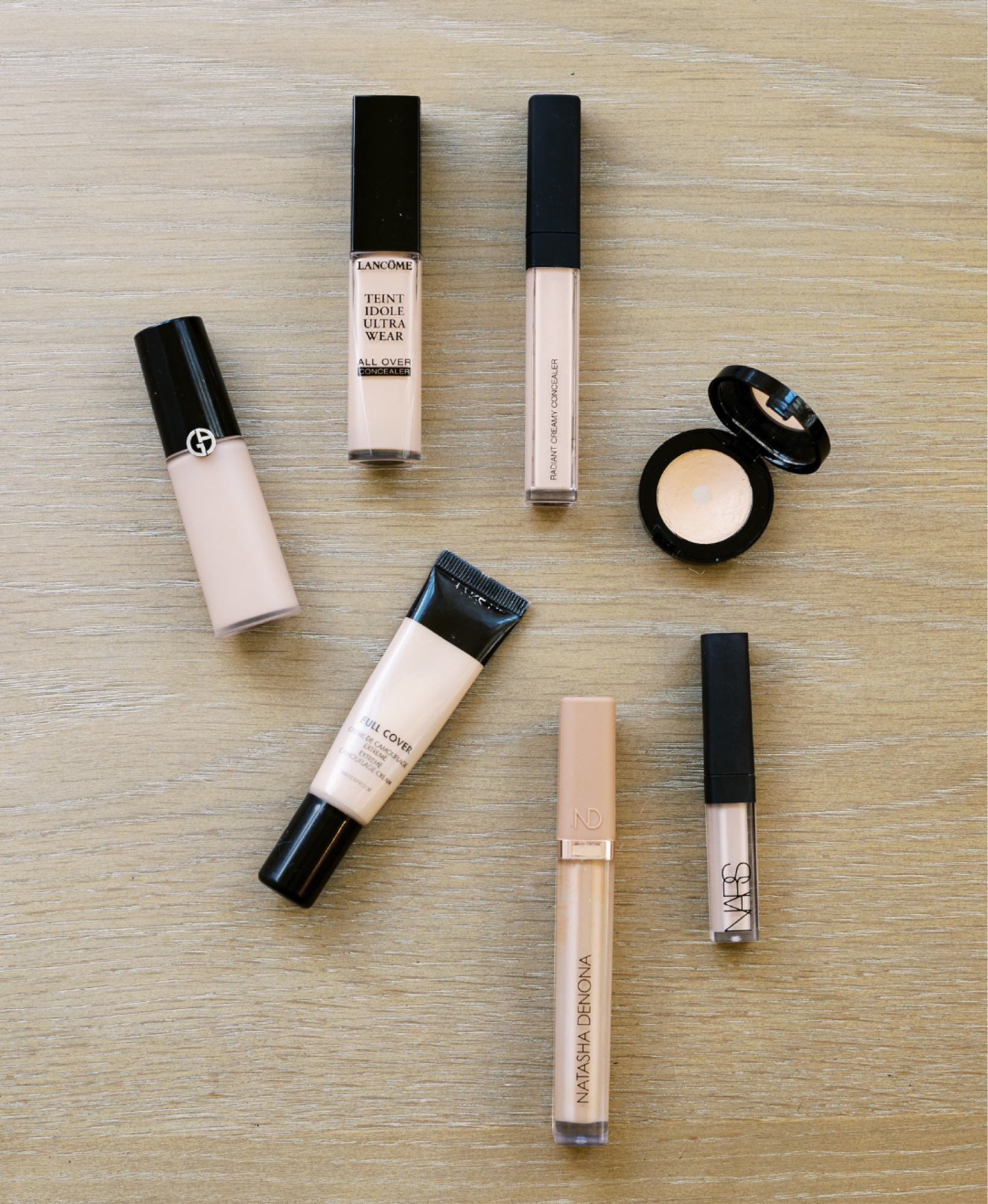 Glam Glossary | Concealer

Lancome Teint Idol Ultra Wear All Over Full Coverage Concealer / Buff N

Makeup For Ever Full Cover Concealer / 4

NARS Radiant Creamy Concealer / light 2.5 Creme Brulee

NARS Radiant Creamy Concealer / light 2 Vanilla

Natasha Deanna Hy-Glam Concealer / N5

Armani Beauty Luminous Silk Face and Under Eye Concealer / 5

Bobbi Brown Under Eye Corrector / Porcelain Peach

#LTKbeauty