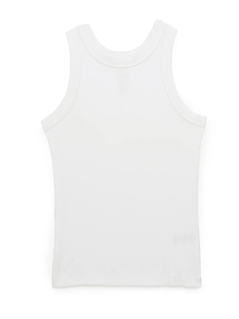 Wonder Nation Girls Kid Tough Ribbed Tank Top, Sizes 4-18 & Plus | Walmart (US)