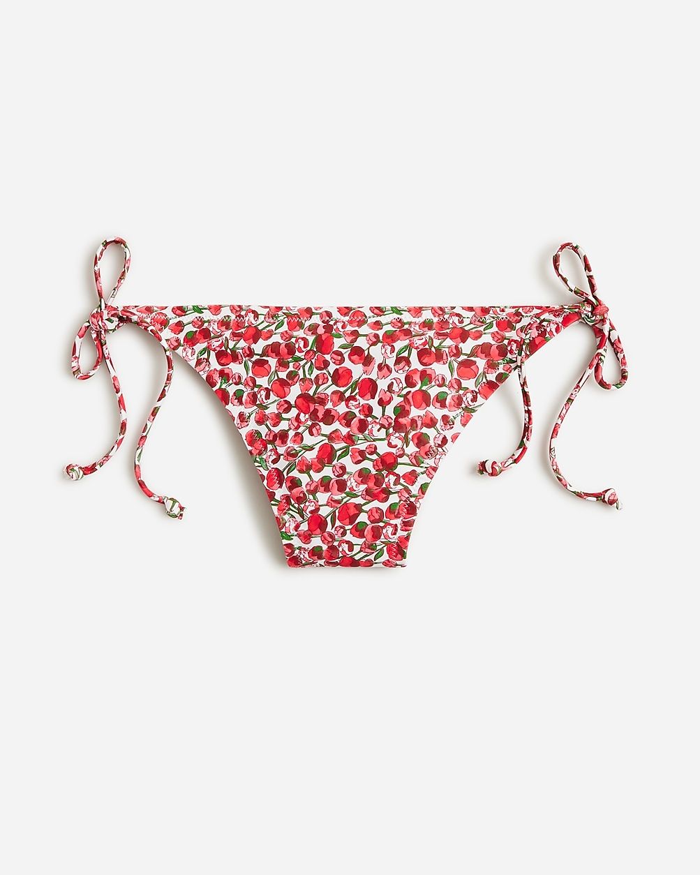 String hipster bikini bottom in Liberty® Eliza's Red fabric | J.Crew US