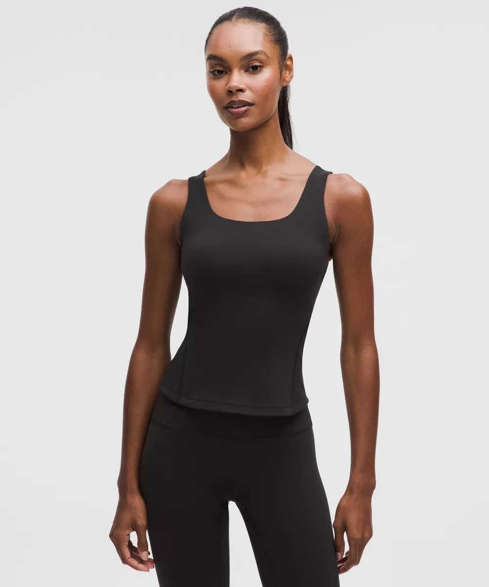 Nulu Square-Neck Back Cut-Out Tank Top
Light Support, C/D Cup | lululemon (AU)