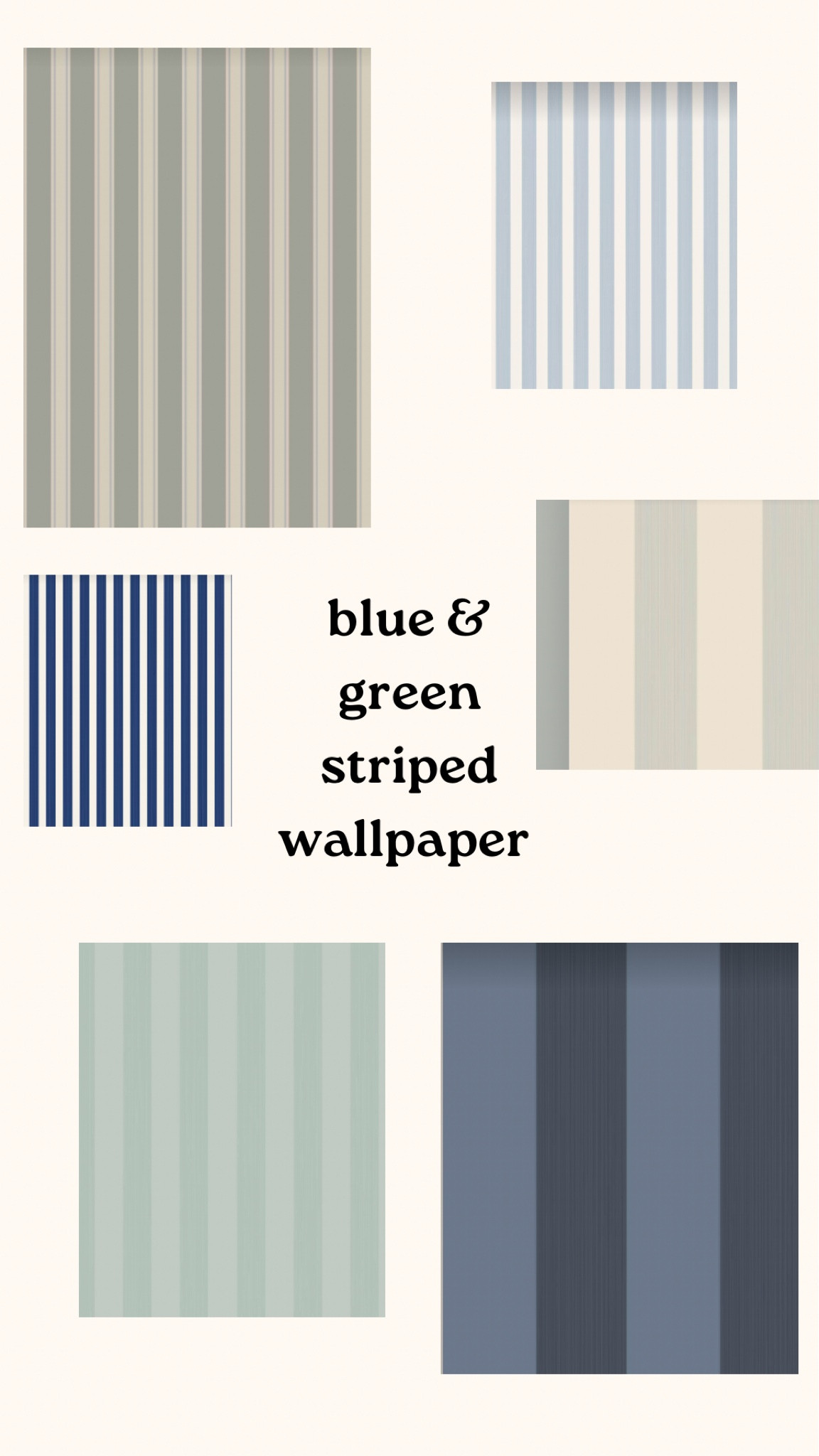 blue and green striped wallpaper! 

#LTKhome #LTKbaby #LTKFind