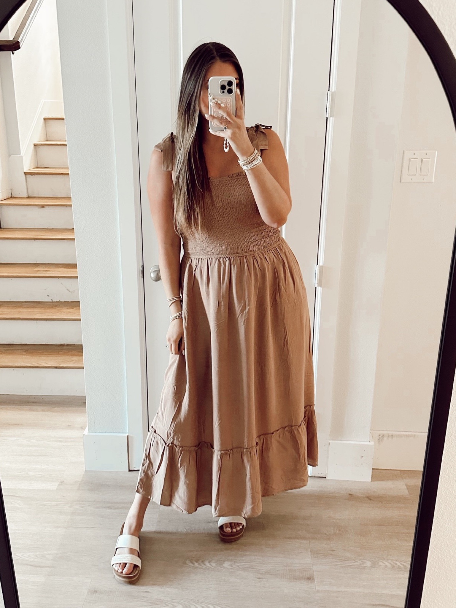 Amazon best seller! True to size L

Wedding guest, summer dress, maternity 