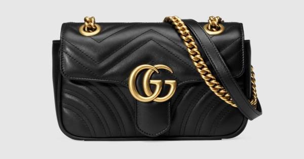 Mini-Tasche GG Marmont aus Matelassé | Gucci (EU)
