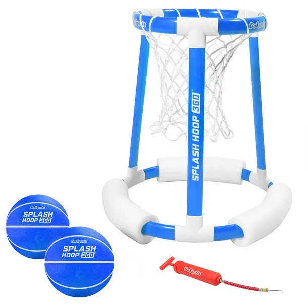 GoSports Splash Hoop 360 Floating Pool Basketball Game Includes Hoop, 2 Balls and Pump - Walmart.... | Walmart (US)