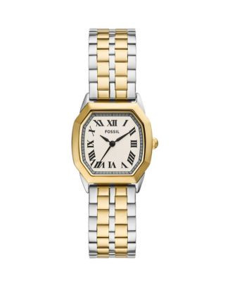Fossil Harlow Three Hand Two Tone Watch, 27mm  | Bloomingdale's Jewelry & Accessories | Bloomingdale's (US)