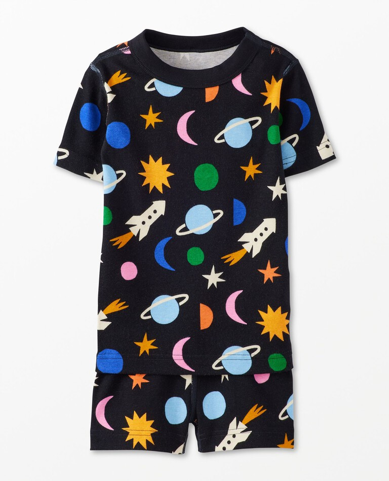 Print Short John Pajama Set | Hanna Andersson