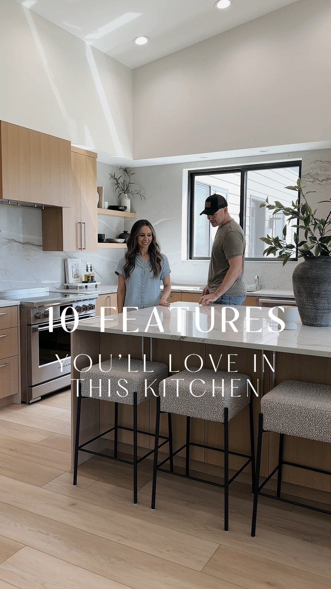 10 features you’ll LOVE in this kitchen! These storage features and cabinet accessories really take this custom kitchen to the next level!! [The white oak cabinets, shelves, pullouts and hood are custom built] The outlet cover is from Flushtek. | white oak cabinets, Rev-a-shelf, Blum USA, microwave drawer, mixer lift, pullout storage, kitchen organization, paper towel drawer, kitchen features, floating shelves, custom kitchen |

#LTKhome #LTKxWayDay

#LTKVideo