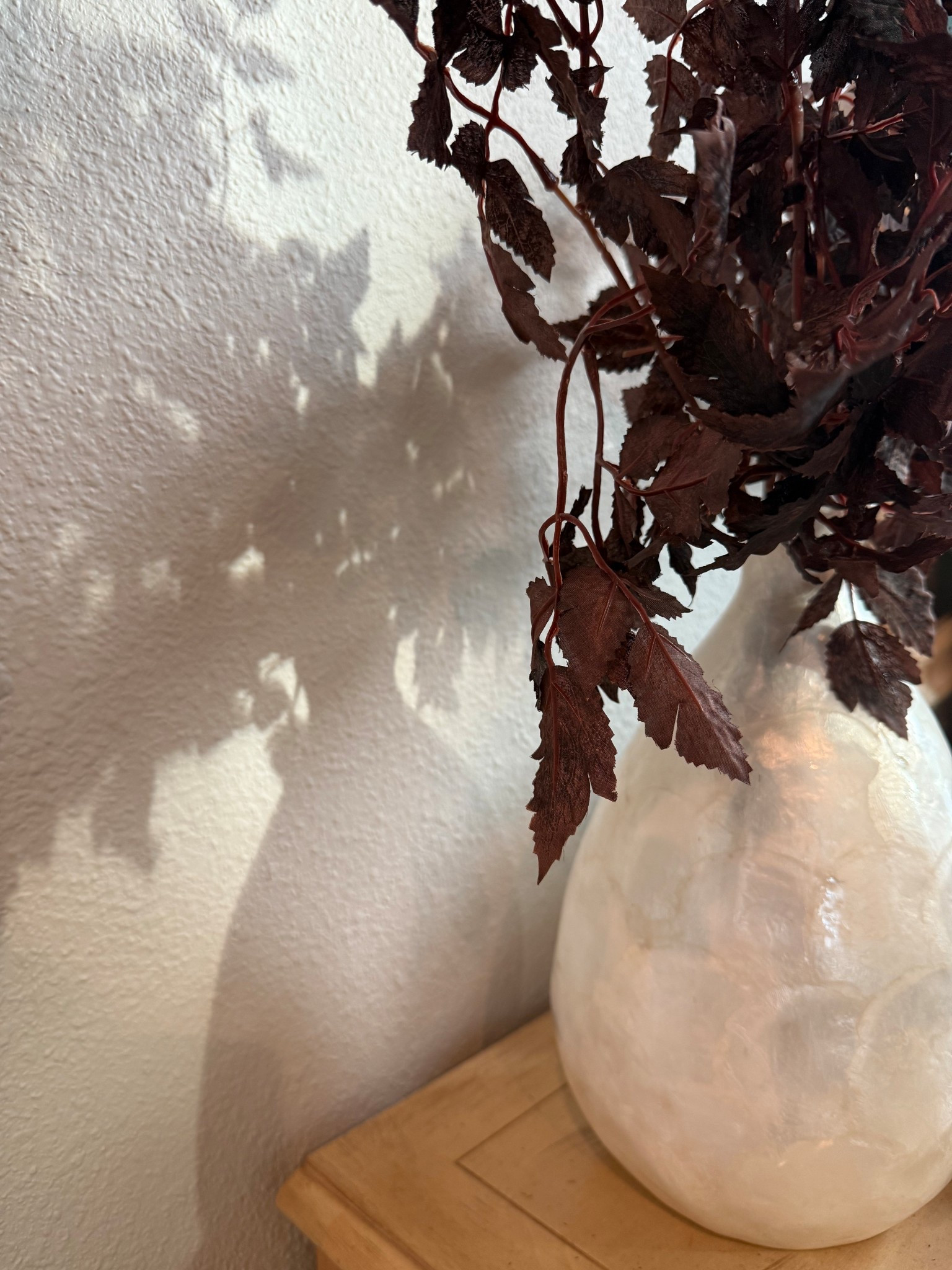 Fall decor 
Fall leaves 
Faux flowers 
Fall foliage 
Plum leaves 
Purple flowers 
Amazon finds

#LTKSeasonal #LTKHome