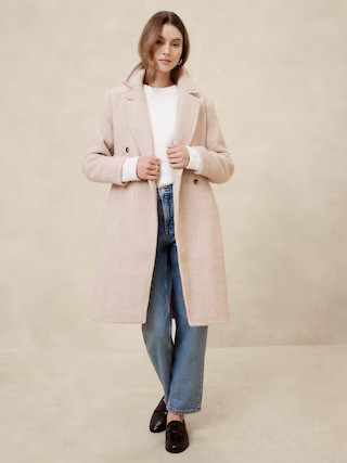 Herringbone Timeless Topcoat | Banana Republic Factory