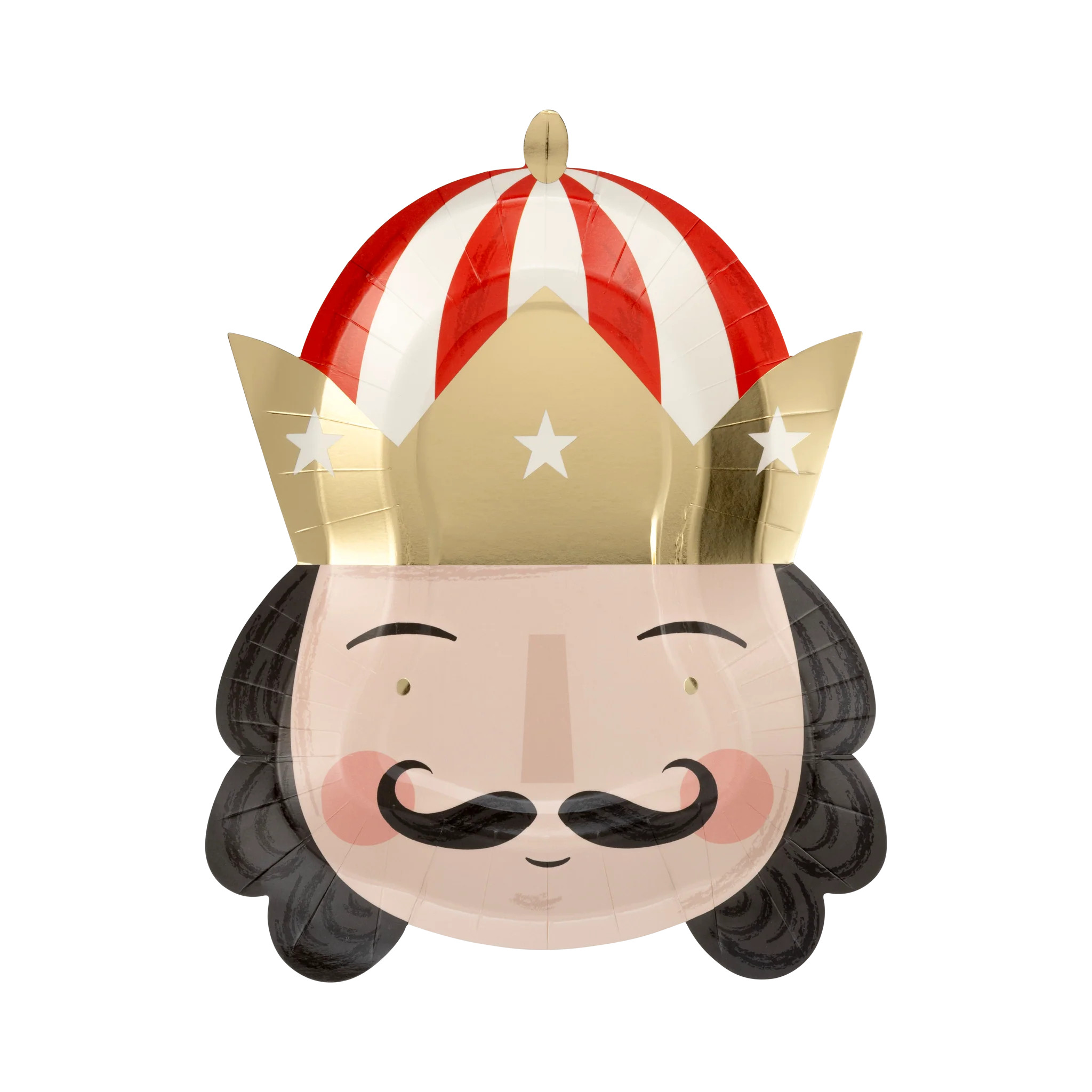 Nutcracker Shaped Head 10" Plate | My Mind's Eye