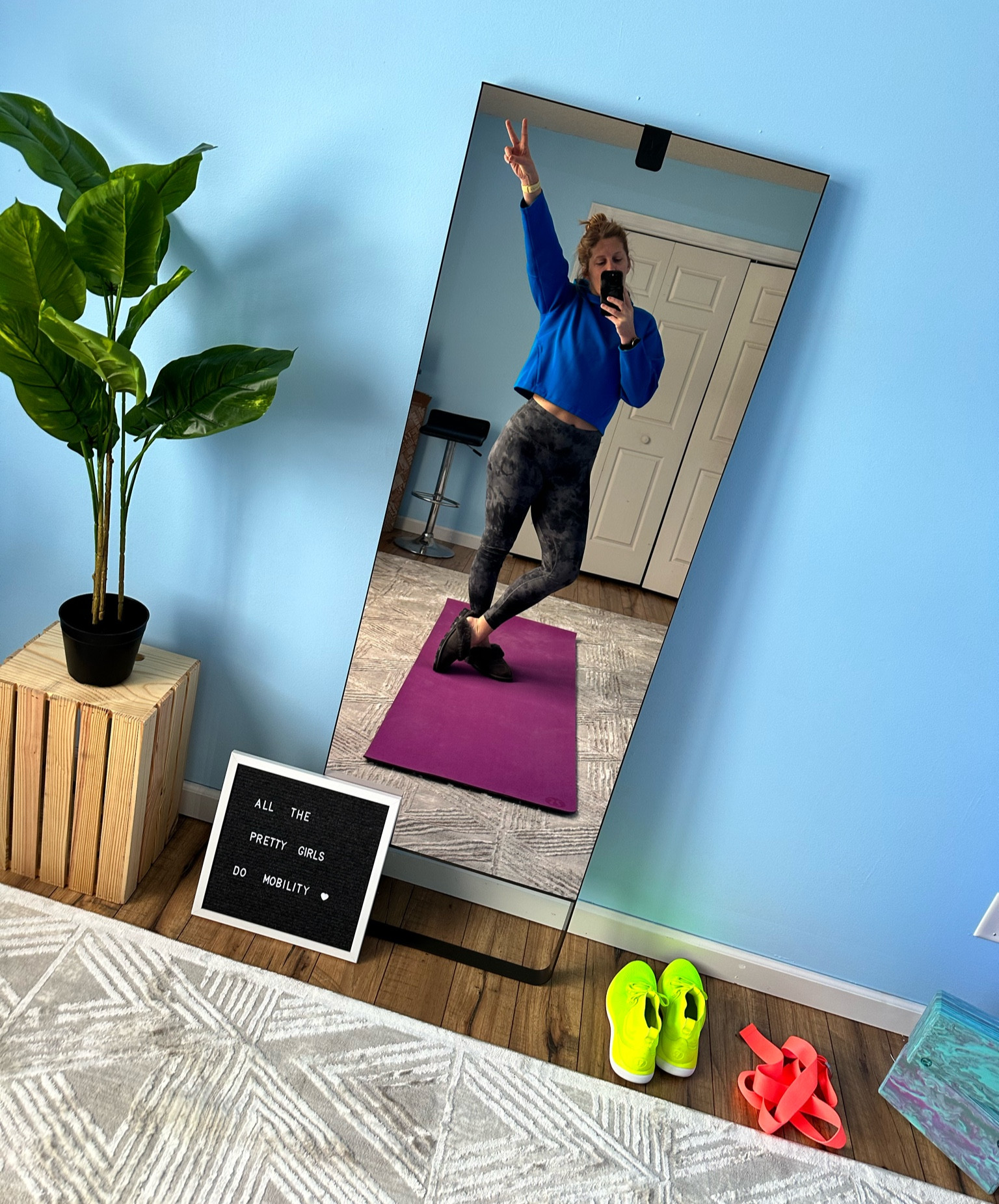 Pilates OOTD w the lululemon Studio Mirror 🙆🏼‍♀️🧘🏼you

#LTKunder100 #LTKfit