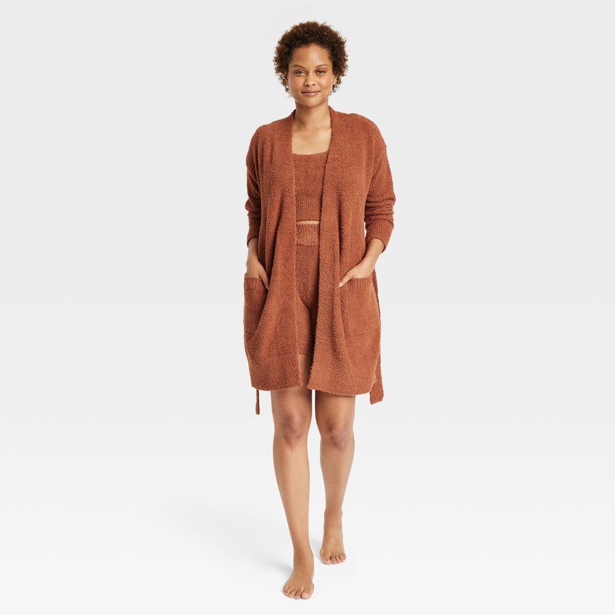 Women's Cozy Yarn Robe - Stars Above™ | Target