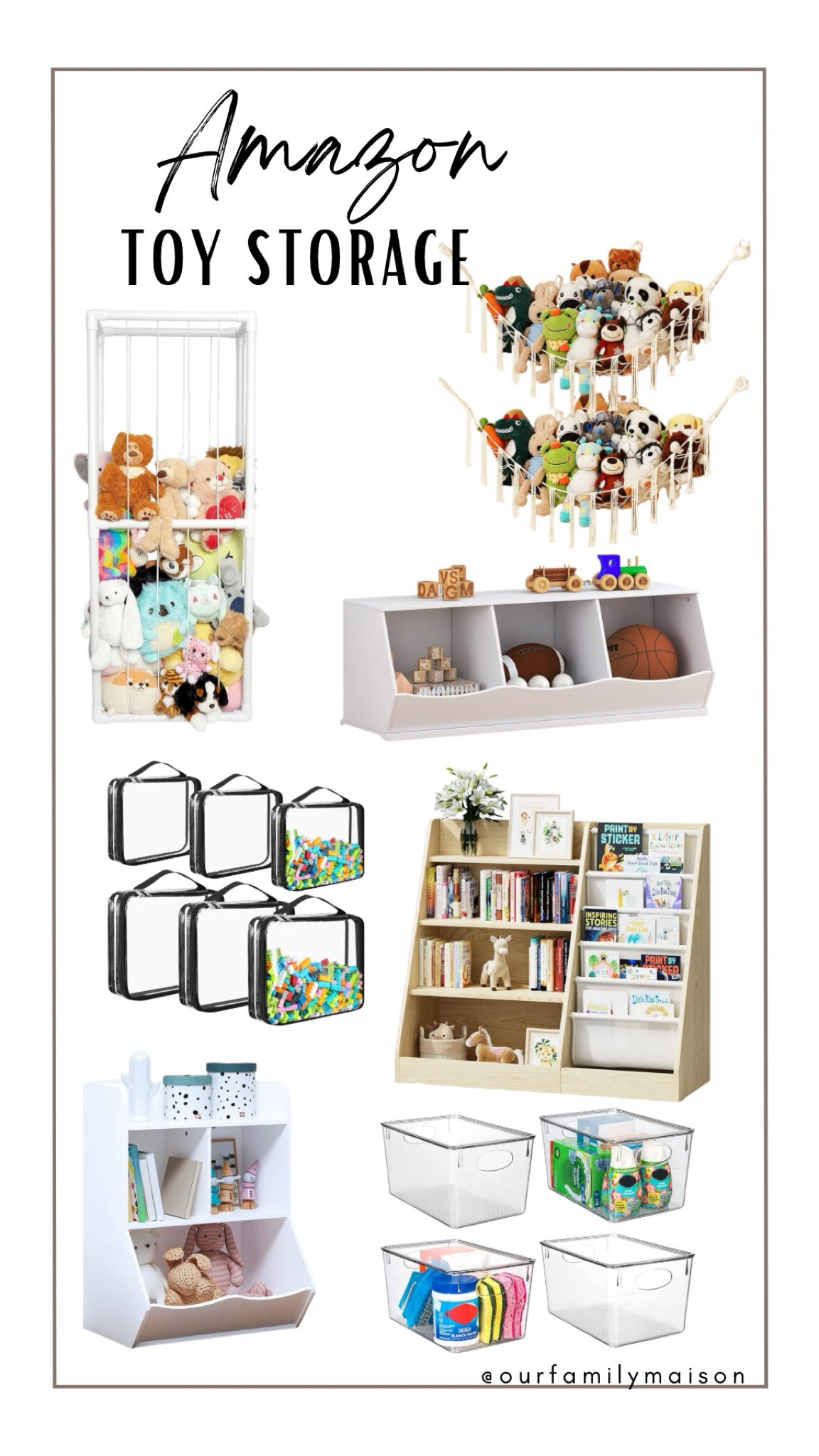 Amazon Easy Toy Storage Ideas for all kids toys #storageideas #toystorage #kidstoystorage

#LTKkids #LTKfamily #LTKhome