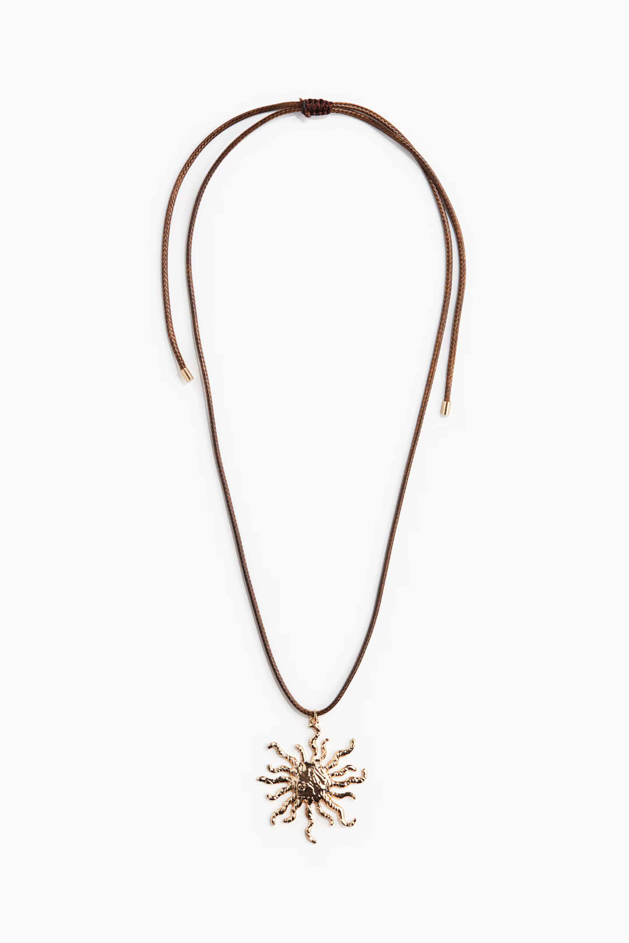 Cord Necklace with Pendant - Gold-colored - Ladies | H&M US | H&M (US + CA)