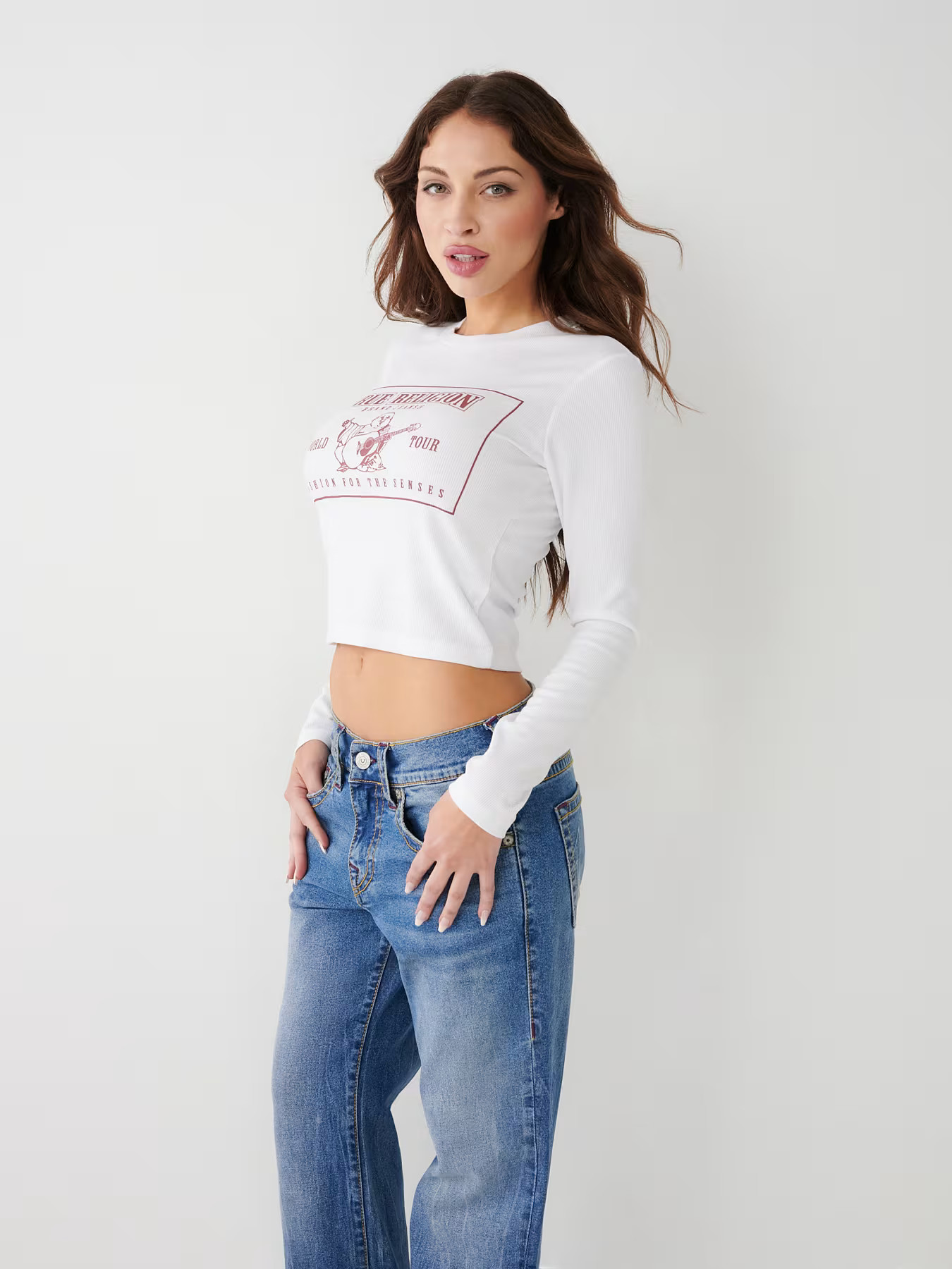 LONG SLEEVE LOGO BABY TEE | True Religion