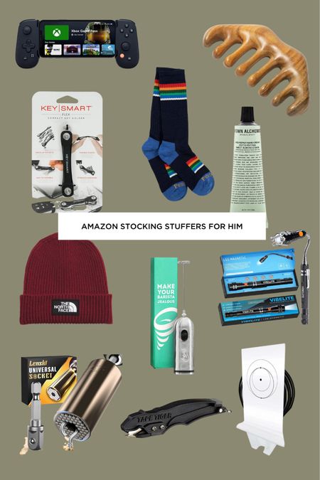 Last minute stocking stuffers for husbands and dads, all available for delivery before Christmas through Amazon Prime. 

#LTKSeasonal #LTKHoliday #LTKGiftGuide