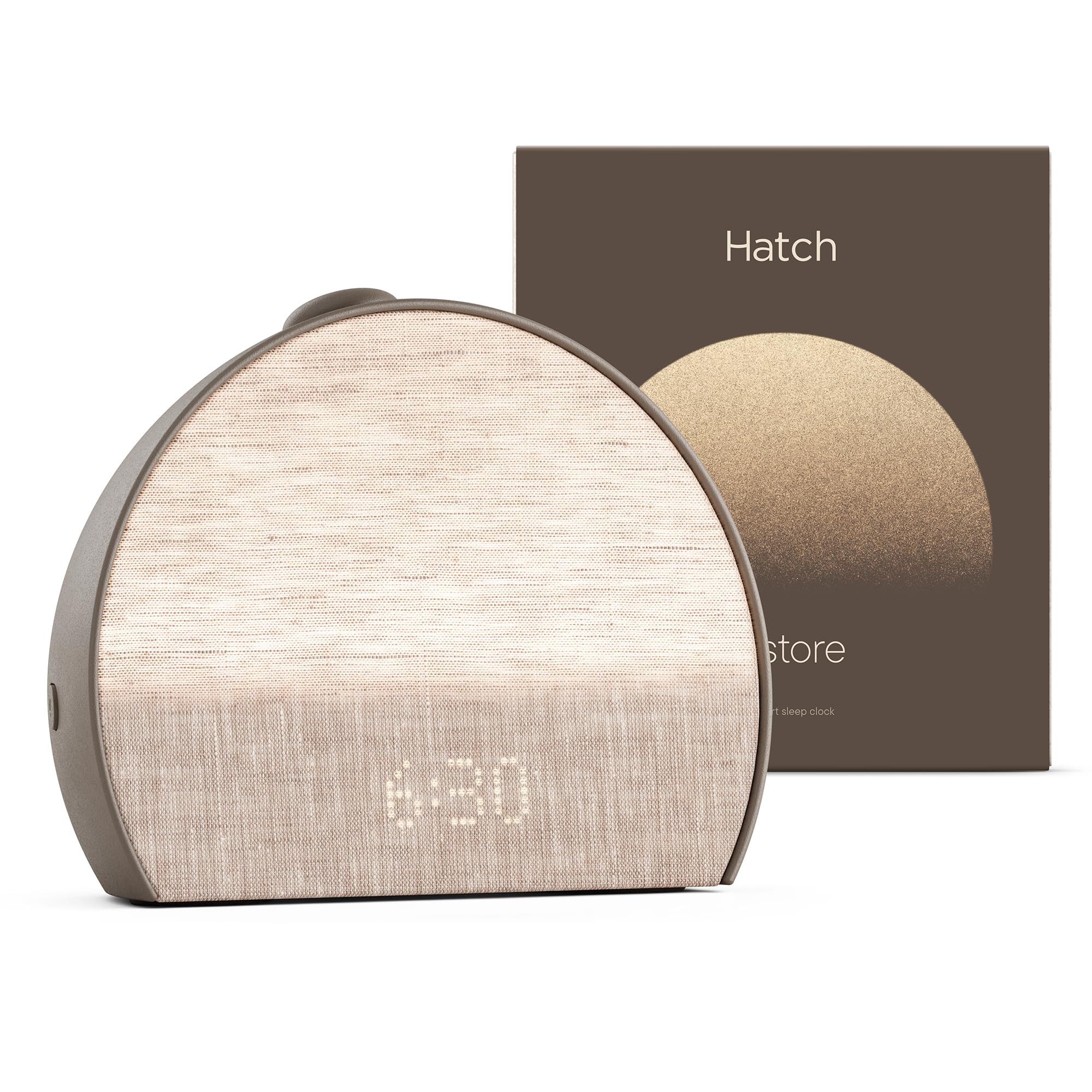 Hatch Restore 3 Sunrise Alarm Clock, Sound Machine, Smart Light (Cocoa) - White Noise, Screen-Fre... | Amazon (US)