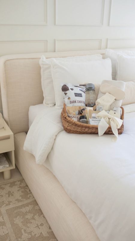 Setting up the guest bedroom! The bed itself is from the company Article 🤍

Bedroom decor, guest bedroom, small nightstand, guest welcome basket 

#LTKVideo #LTKfindsunder100 #LTKhome