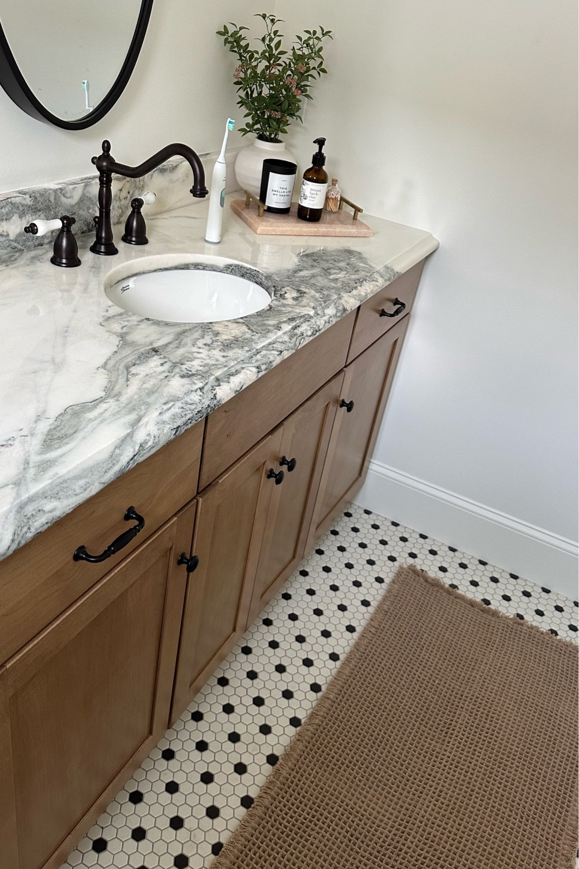 Waffle Amazon rug! Love how this added some earthiness to the space. 🤎

#LTKhome