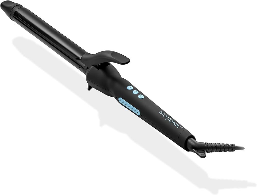 Amazon.com: BIO IONIC 1" Pro Curling Iron - Moisturizing Heat Technology, Long Barrel Curling Iro... | Amazon (US)