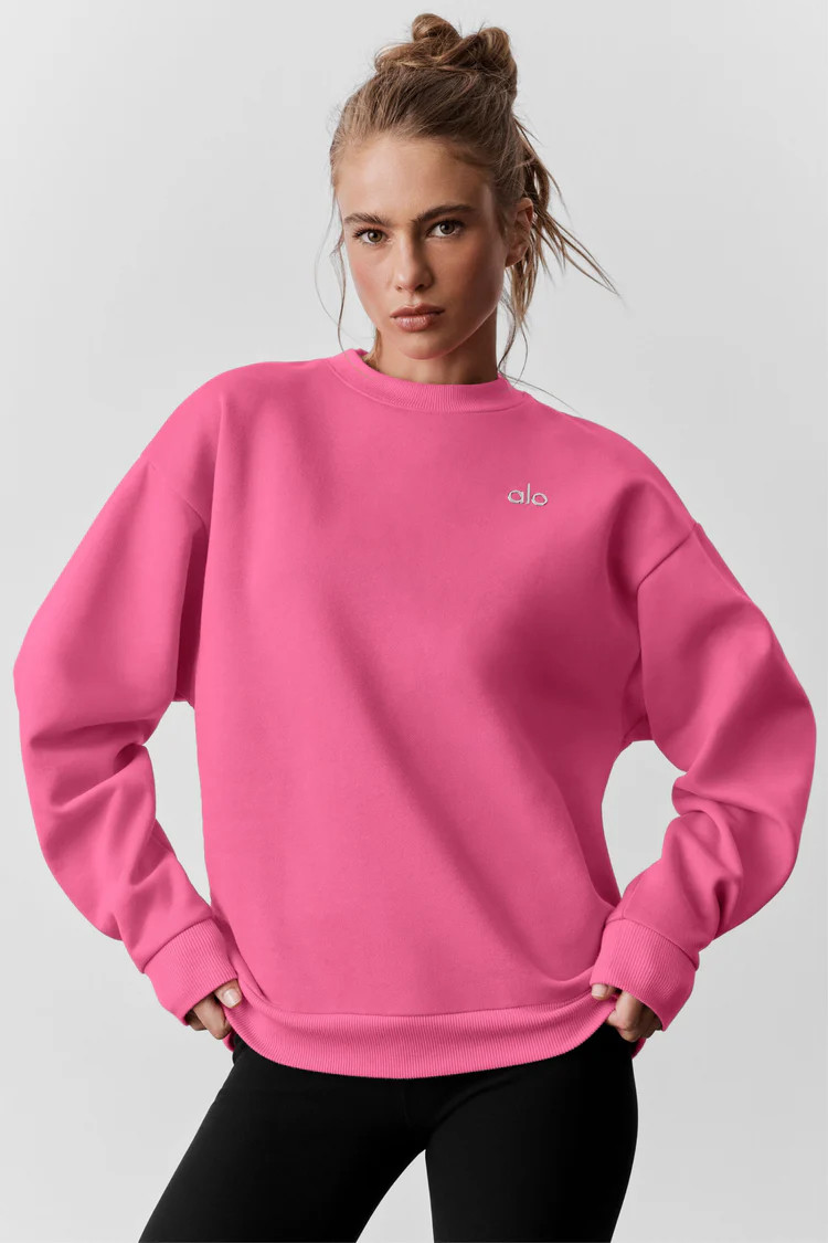 Accolade Crew Neck Pullover - Paradise Pink | Alo Yoga (US)