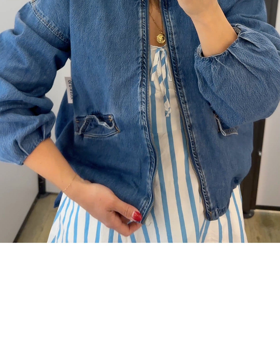 How adorable is this dress?! Plus I love how chic it looks with this jacket ! It instantly gives the dress a cool vibe! 
Jacket size xs. Take 30% off right now 
Jacket size small

#LTKTravel #LTKSeasonal #LTKSaleAlert