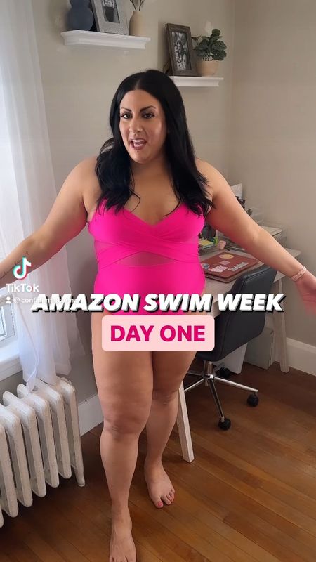 Wearing an XL in this Amazon bathing suit! 

#LTKswim #LTKstyletip #LTKSeasonal