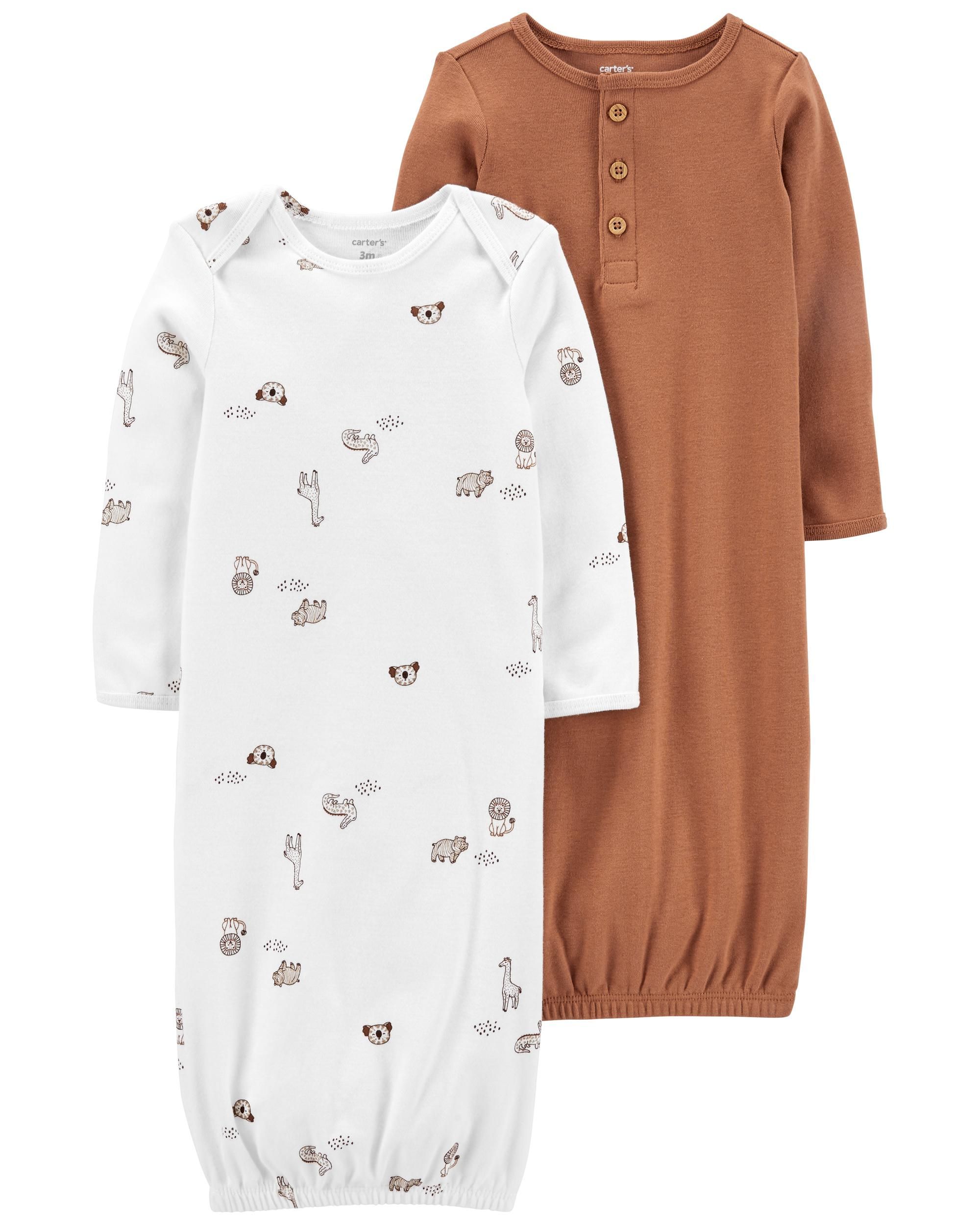 Baby 2-Pack Sleeper Gowns | Carter's
