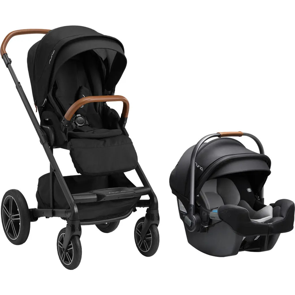 Nuna MIXX™ NEXT Stroller & PIPA™ RX Car Seat Travel System in Caviar at Nordstrom | Nordstrom