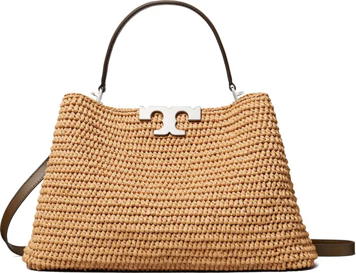 Tory Burch Eleanor Straw Satchel | Nordstrom | Nordstrom