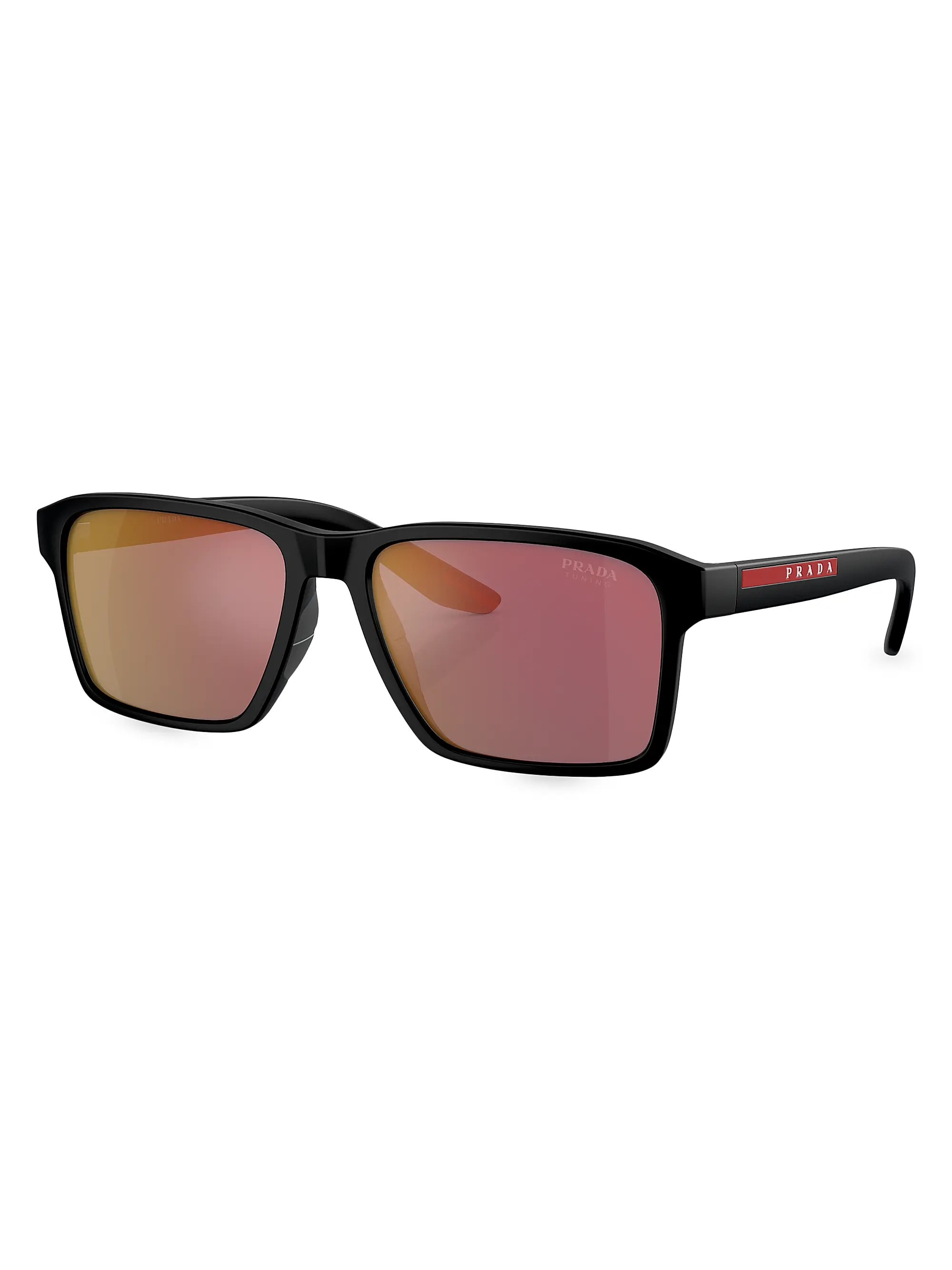 58MM Rectangular Sunglasses | Saks Fifth Avenue