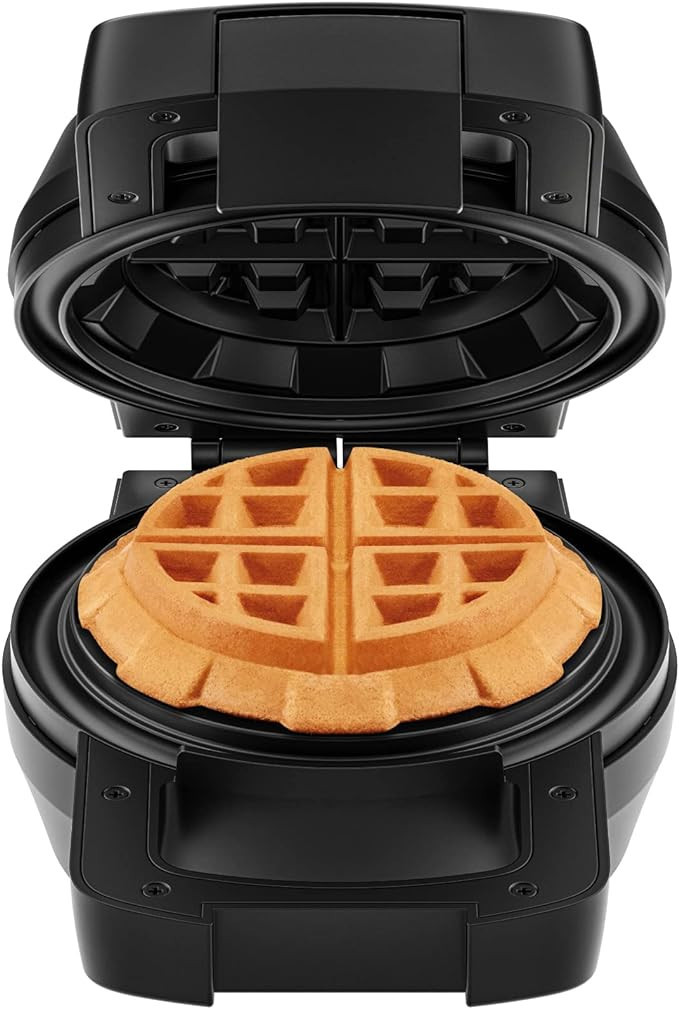 Chefman Big Stuff, Belgian Deep Stuffed Waffle Maker, Mess-Free Moat, 5-Inch Diameter with Dual-S... | Amazon (US)