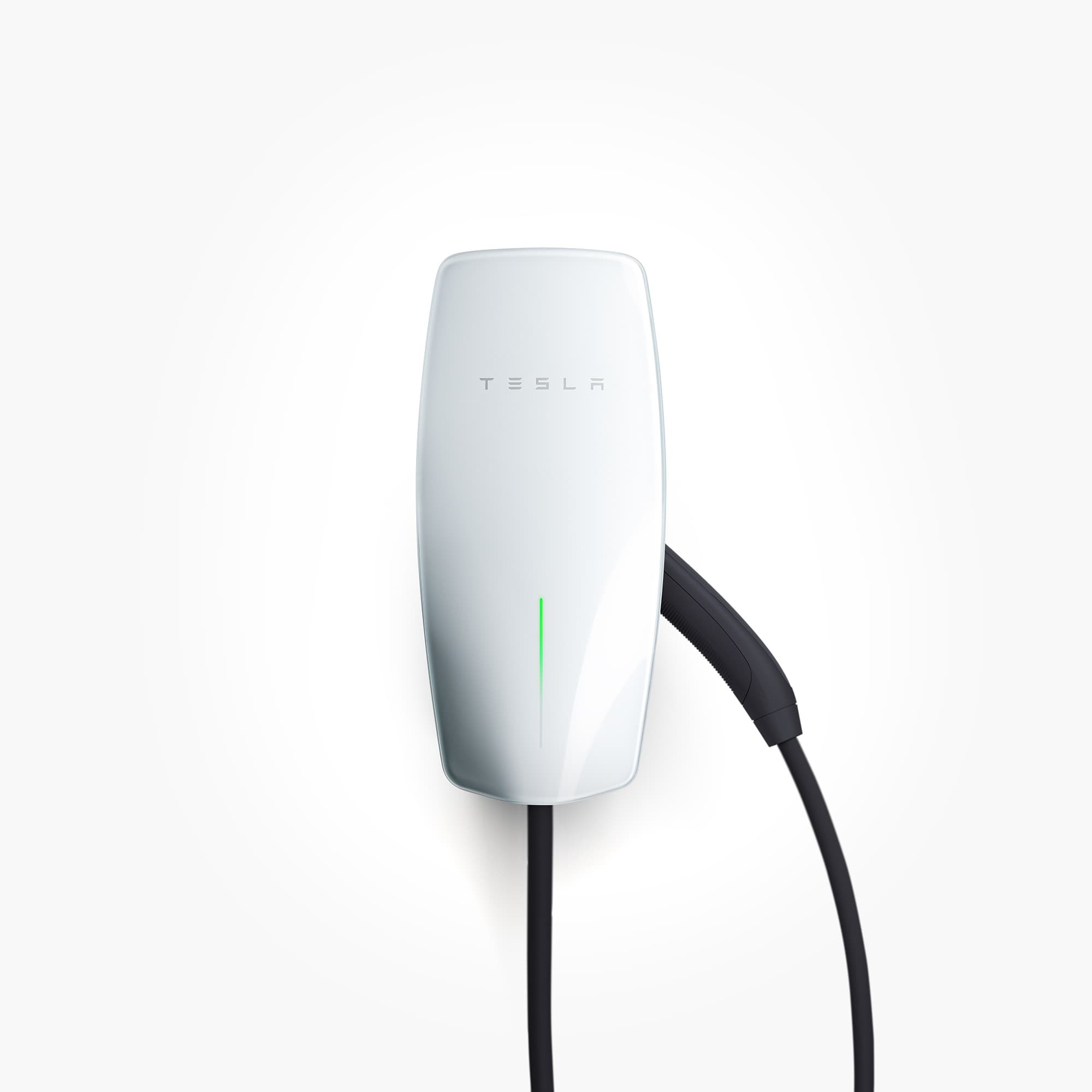 Tesla Wall Connector Level 2 NEMA Hardwired EV Electric Vehicle Charging Station -up to 48-Amp / 240 -Volts with 24-ft Cable one_size in White | Lowe's