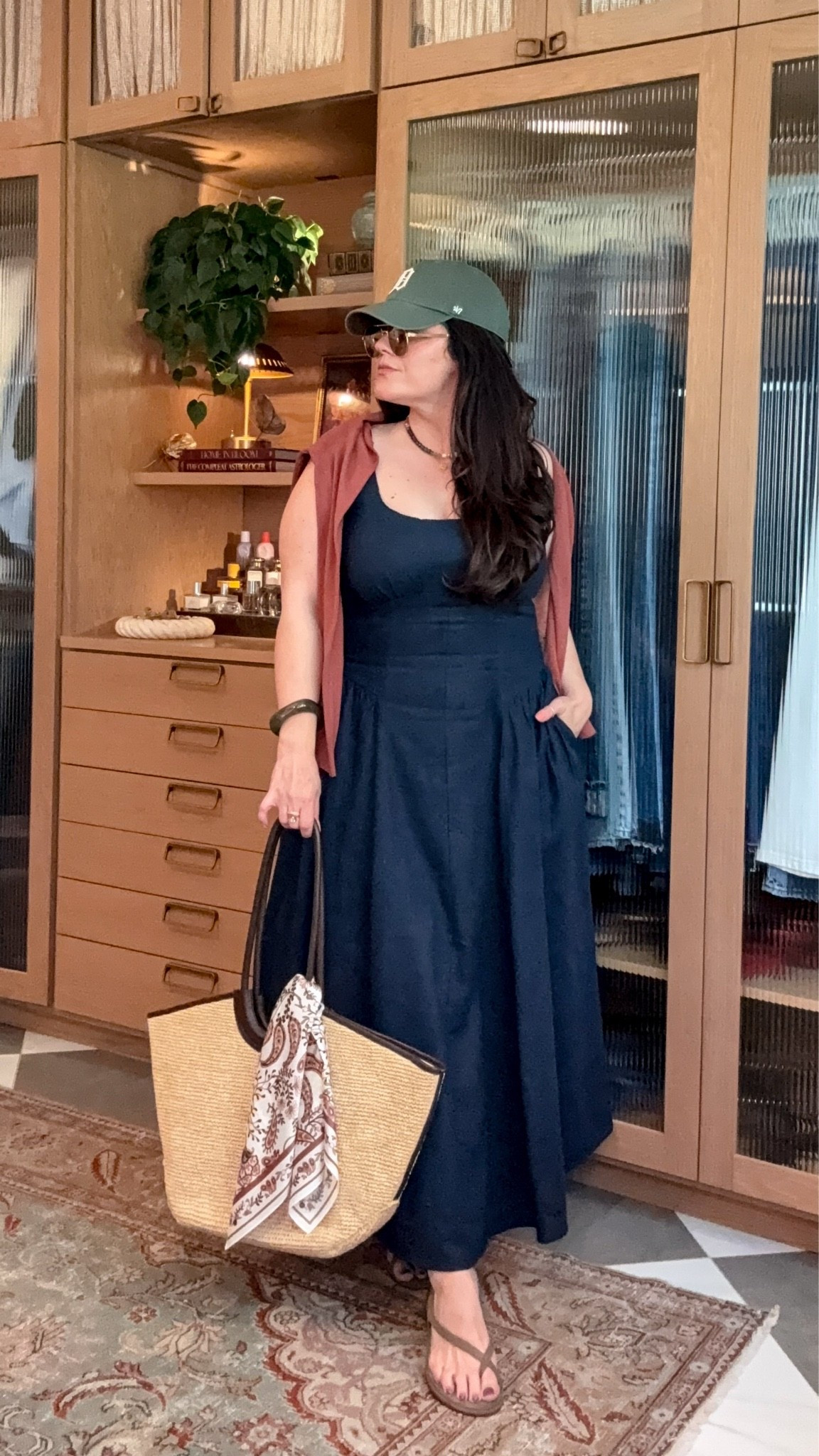 casual midsize summer dress outfit 
wearing a large in this maxi dress

#LTKOver40 #LTKSaleAlert #LTKMidsize