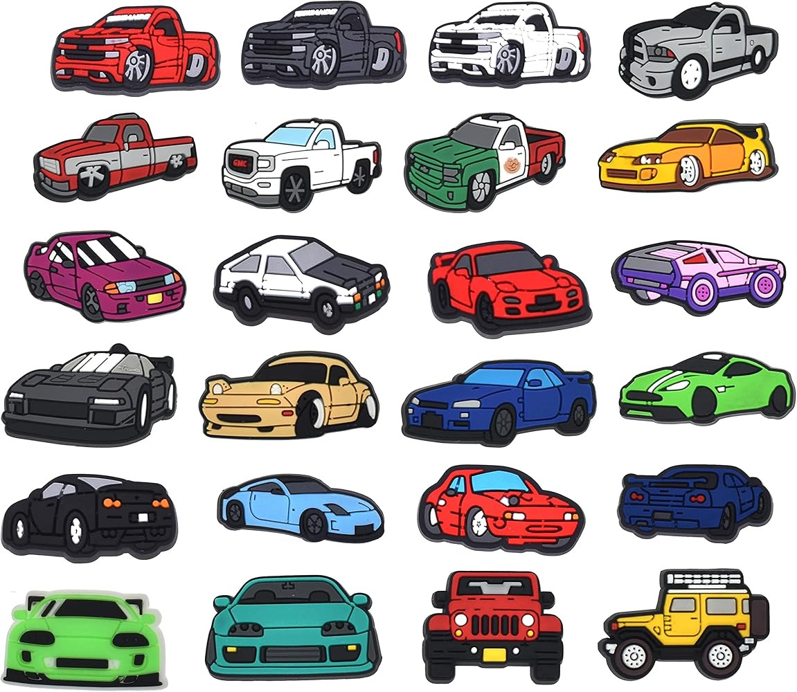 Shoe Charms for Clog Sandals, PVC shoe decoration Accessories for Adults Women Men Party Favor | Amazon (US)