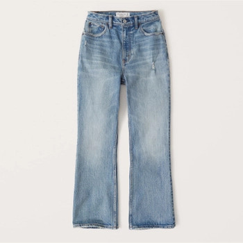 Ultra High Rise Kick Flare Jeans | Abercrombie & Fitch (US)