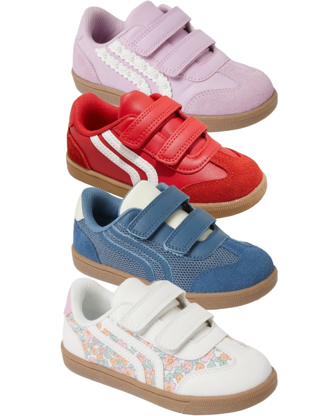 These toddler sneakers from @Target are SO CUTE!! The pink ones with the pearls are absolutely adorable! Currently all on sale! #target #kidfinds #sale 