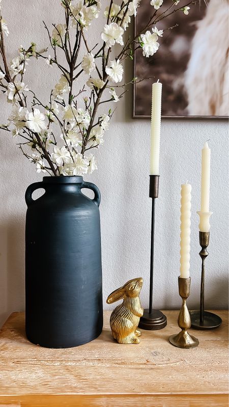 Creative Co-op candlesticks 

#LTKhome #LTKSeasonal #LTKstyletip