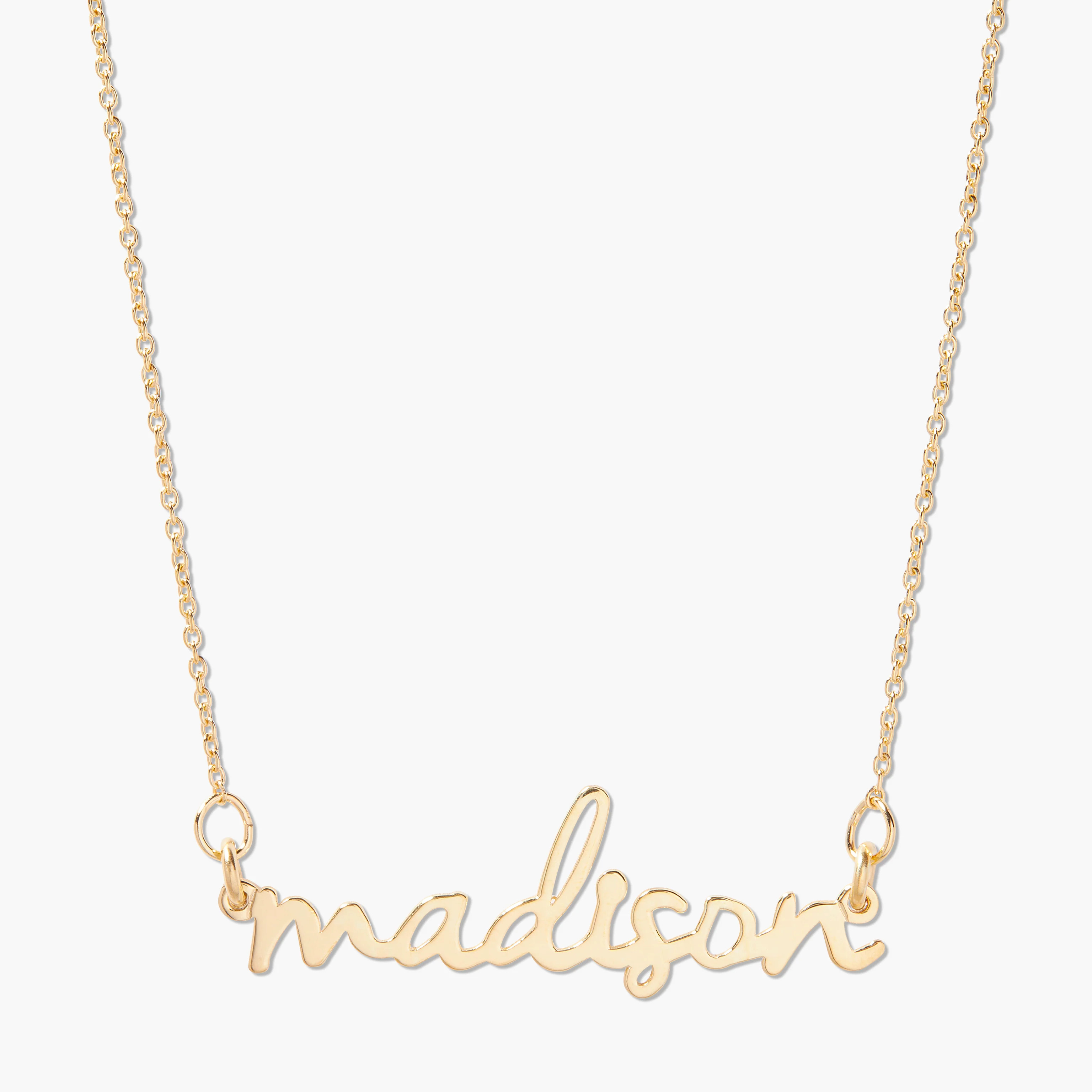Nella Mini Nameplate Necklace | Brook and York