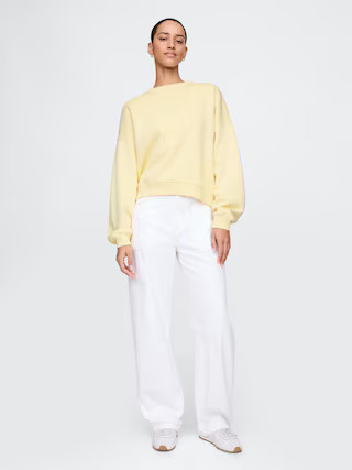 VintageSoft Wedge Crewneck Sweatshirt | Gap (US)