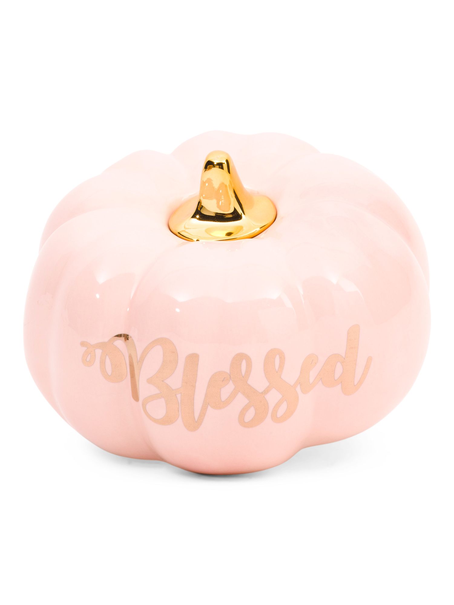 6x3in Ceramic Blessed Pumpkin | TJ Maxx