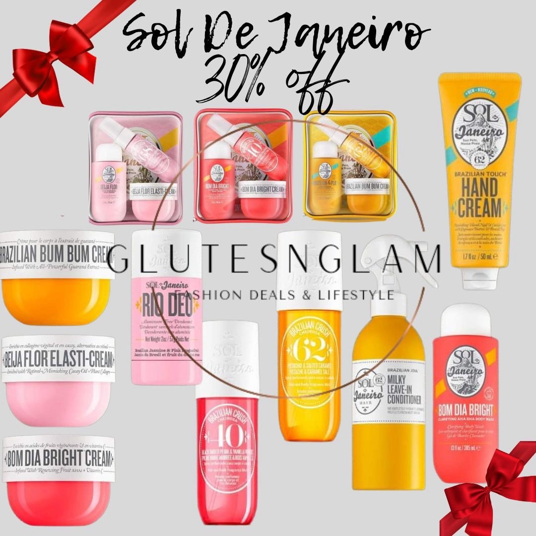 Sol De Janeiro sale 30% off!! Body care, lotions, sol de Janeiro gift sets, gifts for her, valentine gift ideas  

#LTKHoliday #LTKFindsUnder50 #LTKSaleAlert
