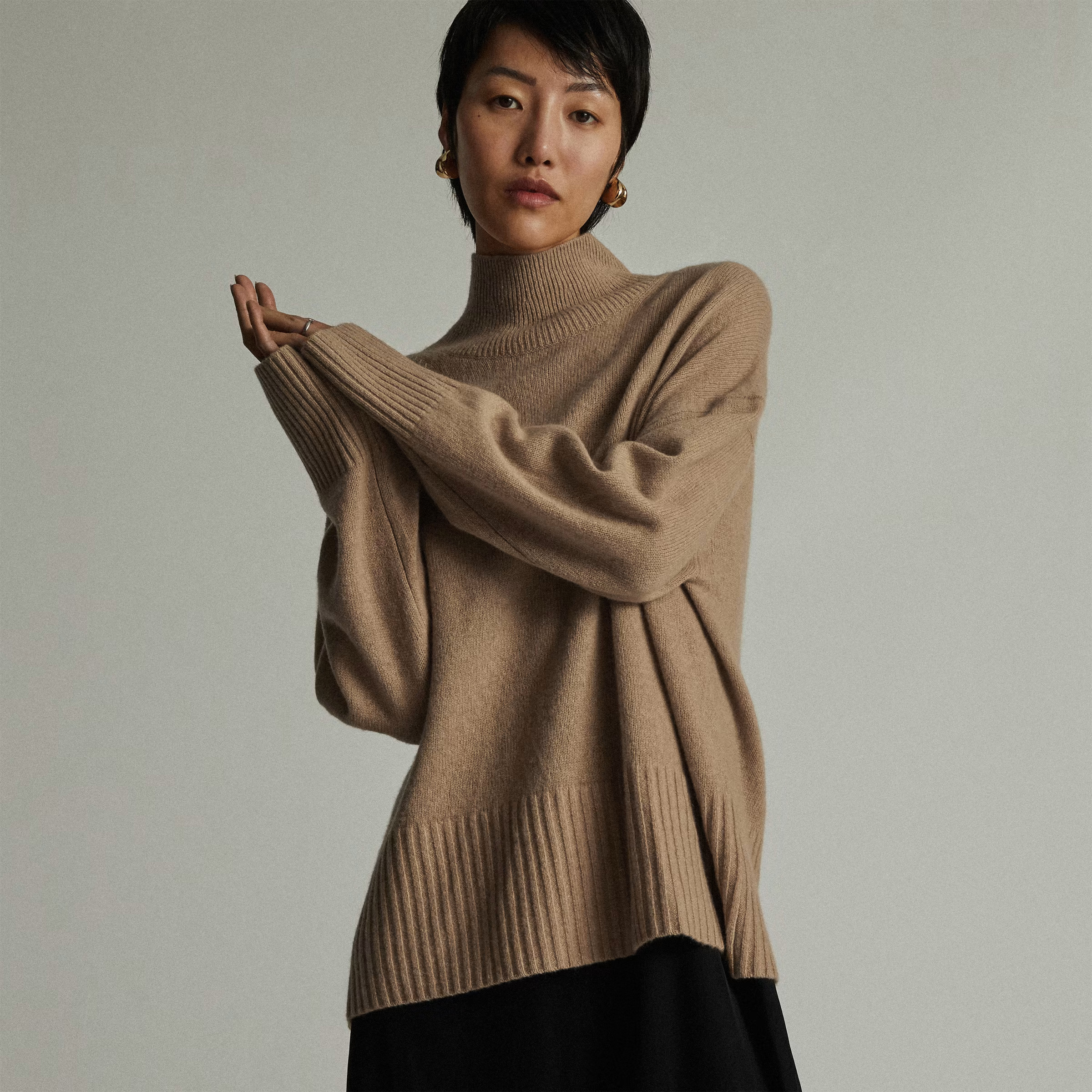 The Cashmere Oversized Turtleneck | Everlane