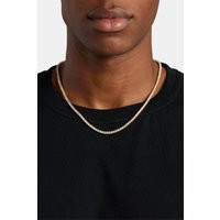 3mm Tennis Chain - Gold | Debenhams UK